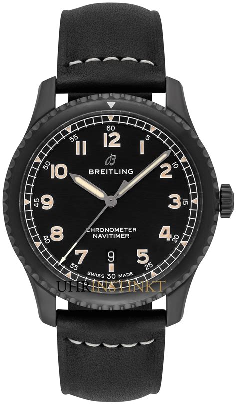 breitling navitimer 8 automatic 41 black steel